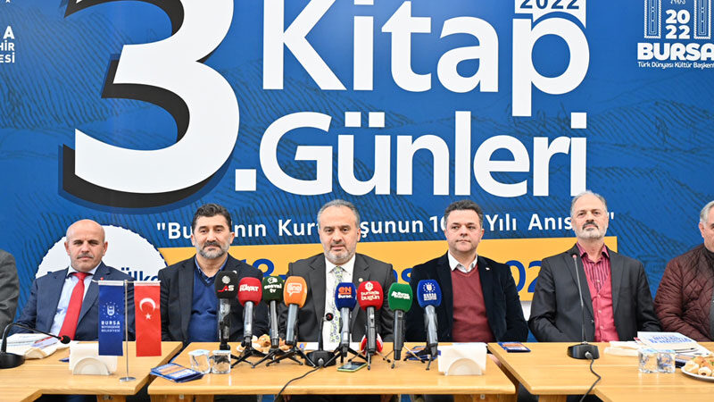 Bursa’da kitap günleri heyecanı başlıyor Bursa Büyükşehir Belediyesi tarafından bu sene üçüncüsü düzenlenen ve Türkiye’nin