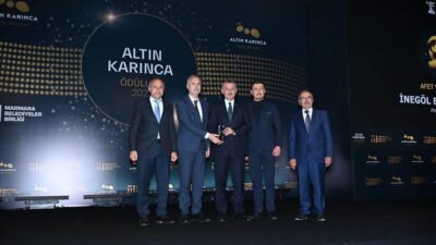 İnegöl Belediyesi’ne ‘Afet Çantası’ uygulamasıyla bir ödül daha