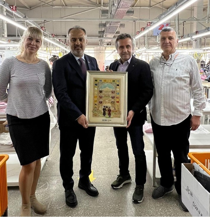 Gagavuzya’da Bursa buluşması! Başkan Aktaş’tan Şankaya’ya ziyaret…