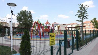 İnegöl’de parklar 7/24 gözetim altında