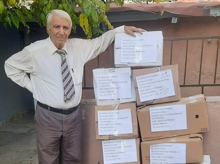 60’ıncı kütüphane Kestelek’e