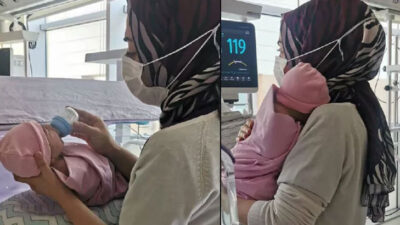 Sokağa terk edilen bebeğin sağlık durumu iyi