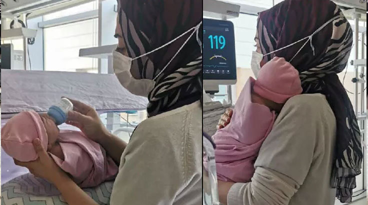 Sokağa terk edilen bebeğin sağlık durumu iyi