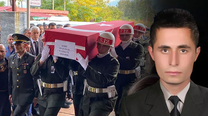 Pençe- Kilit şehidi uzman çavuş, son yolculuğuna uğurlandı