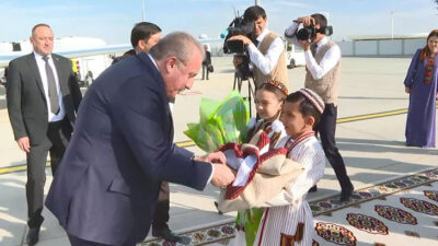 TBMM Başkanı Mustafa Şentop Türkmenistan’da