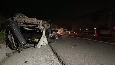 Tatil dönüşü feci kaza! Bir aile yok oldu