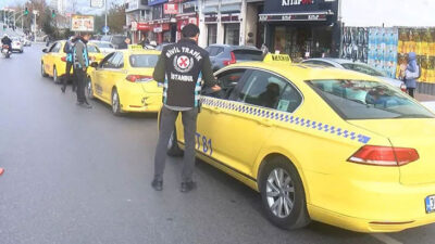Taksicilere ceza yağdı