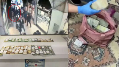 Patronunun 8 milyonluk çantasıyla kaçtı aynı gün yakalandı