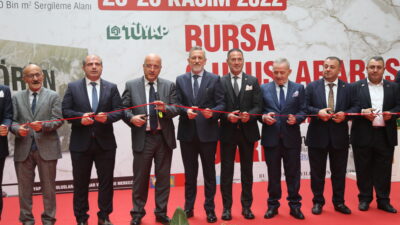 Bursa 6. Uluslararası Blok Mermer Fuarı başladı