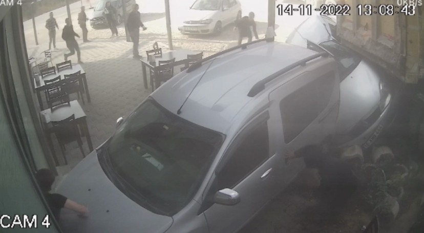 Bursa’da hafriyat kamyonu dehşet saçtı! O anlar kamerada