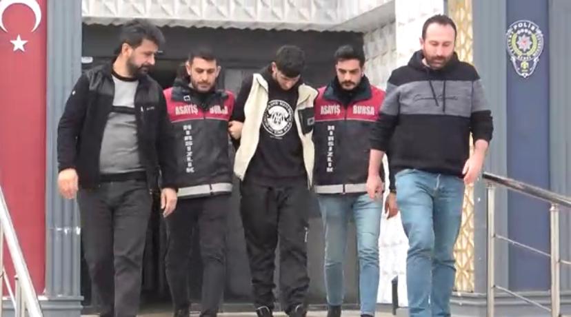 Bursa’da her yerde aranıyordu! Suç makinası yakalandı