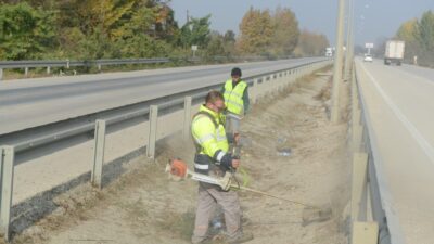 Bursa-Ankara karayolunda temizlik harekatı