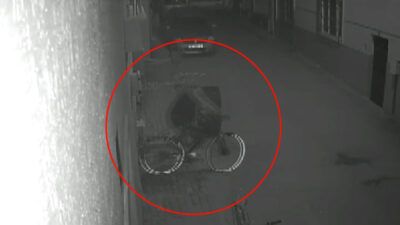 Bursa’da bisiklet hırsızlığı! O anlar kamerada