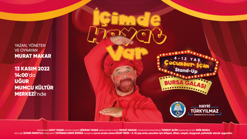 Bir kan hücresinin, çocukların enerjisi ve hayal gücü ile buluştuğu