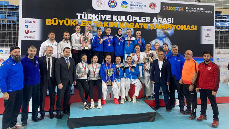 Büyükşehir’li karateciler ikinci oldu Türkiye Kulüplerarası Büyükler Takım Karate Şampiyonası'nda Bursa Büyükşehir Belediyespor ikinci