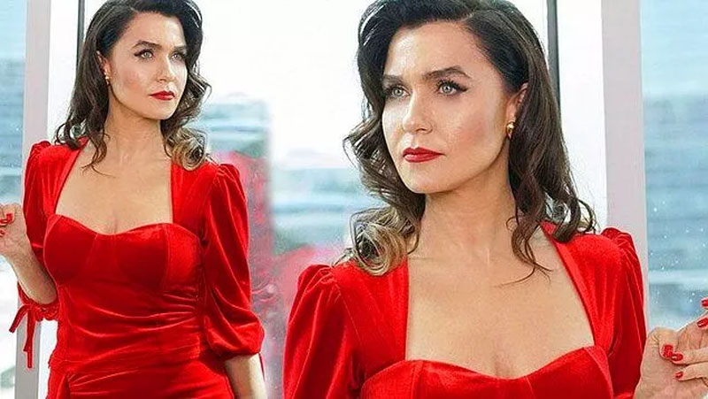 Yasak Elma’nın Ender’i Şevval Sam’dan çöl pozları! Beyaz elbisesiyle mest etti