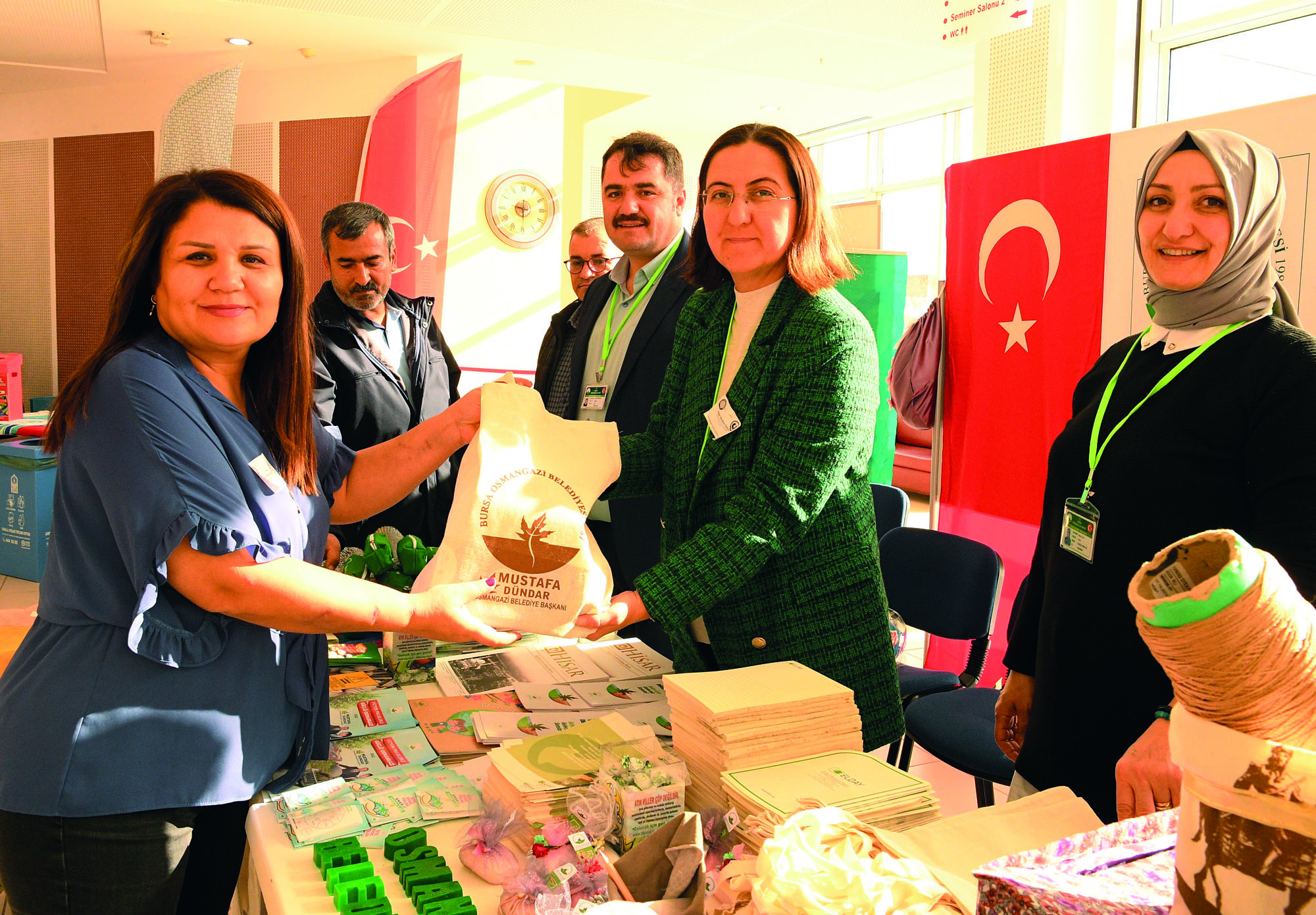 Tekstil Atıkları Bursa Osmangazi’de dönüştü