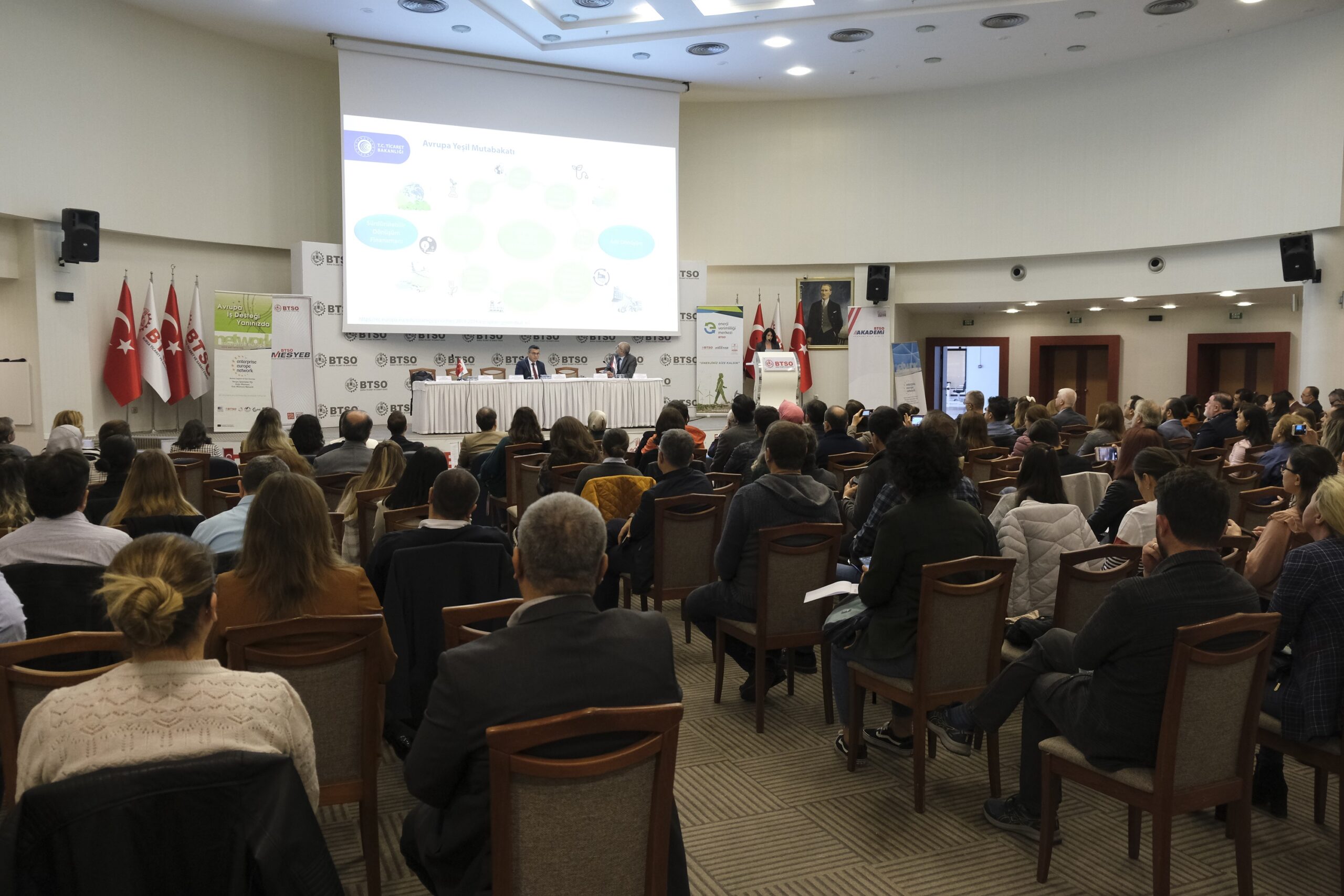 BTSO EVM’den Sanayide Yeşil Dönüşüm ve Sürdürülebilir Verimlilik Semineri