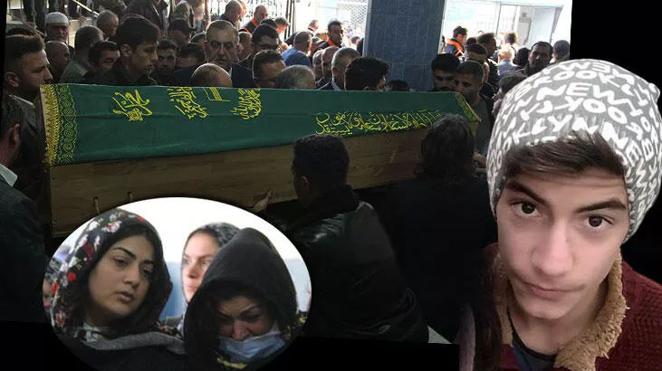 Depremde balkondan atlayarak hayatını kaybeden Efe toprağa verildi