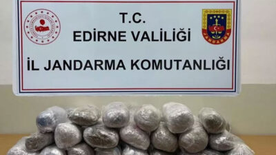 Yunanistan’dan Türkiye’ye uyuşturucu soktuğu tespit edilen şahıs yakalandı