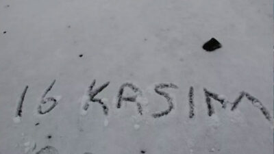 Vatandaşlar görmek için yola çıktı! Her yer beyaza büründü