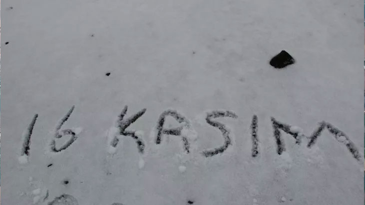 Vatandaşlar görmek için yola çıktı! Her yer beyaza büründü