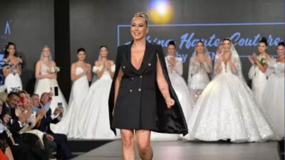 Asena ilk defilesinde gözyaşlarına hakim olamadı