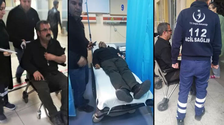 Midyat’ta okul müdürü, akrabalarıyla husumetli olan kişilerce dövüldü