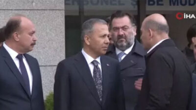 Bakan Soylu İstanbul Emniyet Müdürlüğü’nde