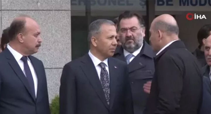 Bakan Soylu İstanbul Emniyet Müdürlüğü’nde