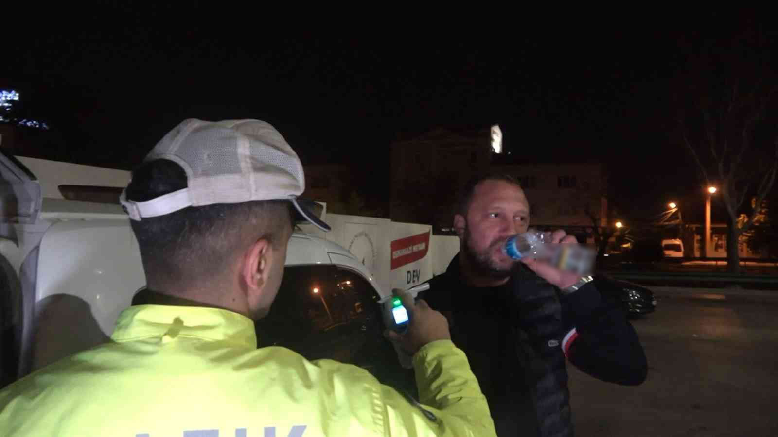 Yer: Bursa… Su içti ama cezadan kaçamadı