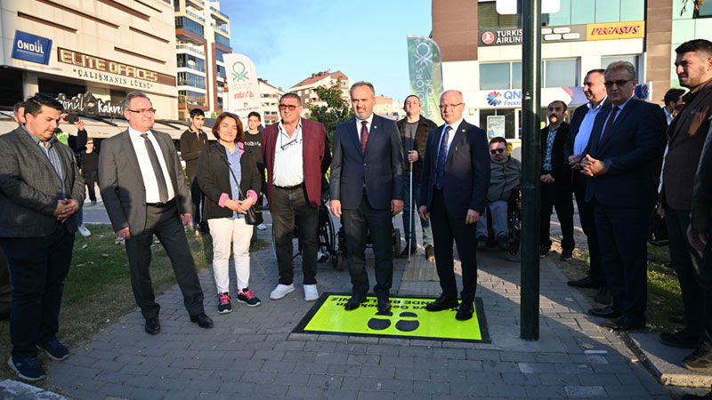 Bursa’da ‘temassız’ proje