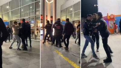 Bursa’da AVM’de ortalık karıştı! Birbirlerine girdiler