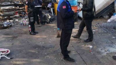 Bursa’da hurdacılara çalıntı mazgal denetimi