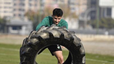 Bursaspor’dan dikkat çeken antrenman