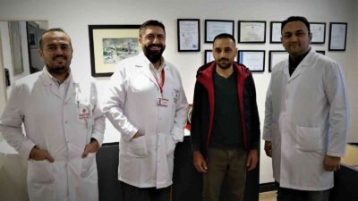 Bursa’da çocukluğundan itibaren çektiği ağrılardan 1 saatte kurtuldu