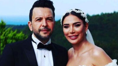 Nihat Doğan, yıldırım nikahıyla evlendiği eşiyle poz verdi