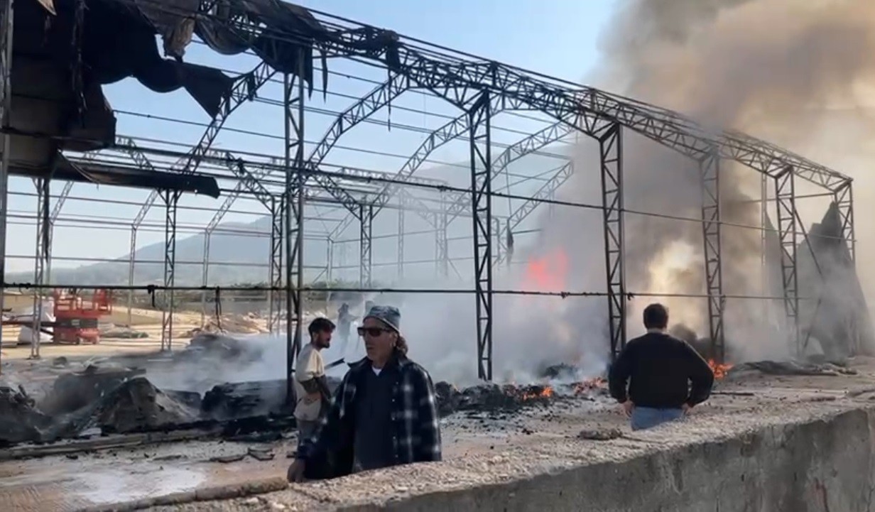 Bursa’da korkutan yangın