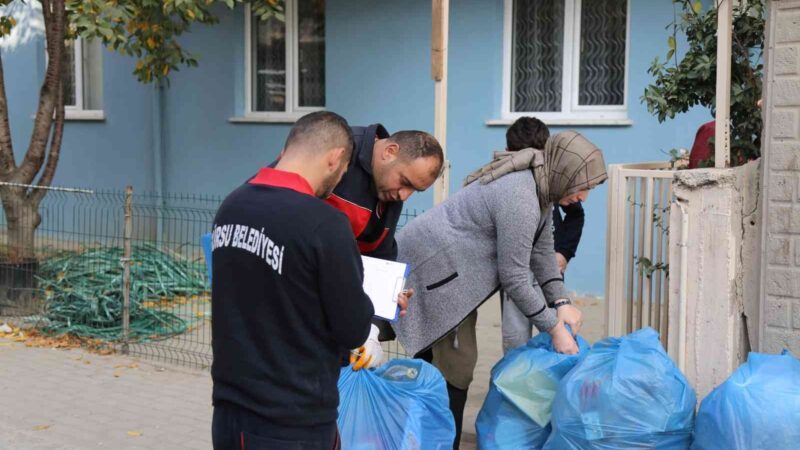 Gürsu’da atık getiren ekmek kazanıyor Gürsu Belediyesi, başlattığı geri dönüşüm kampanyasıyla 5 kilo karışık ambalaj