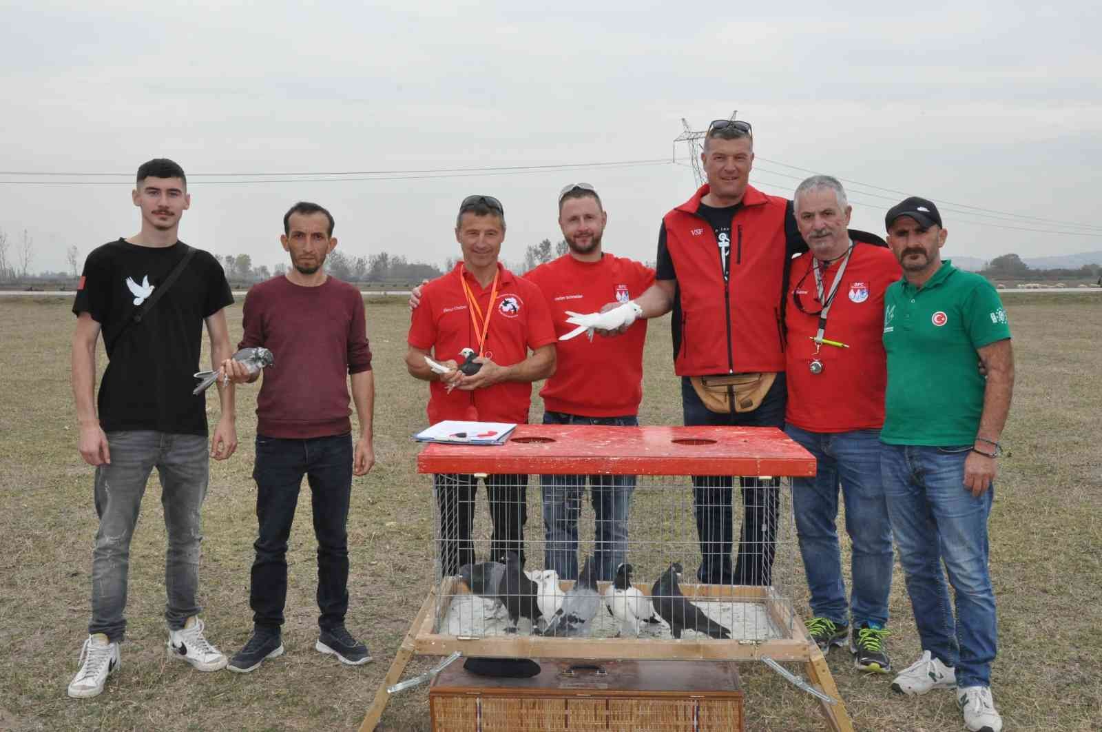 Güvercinlerin performansı tam not aldı