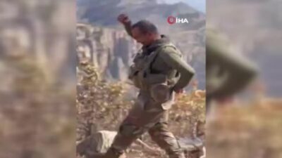 Bursalı şehidin duygulandıran görüntüleri