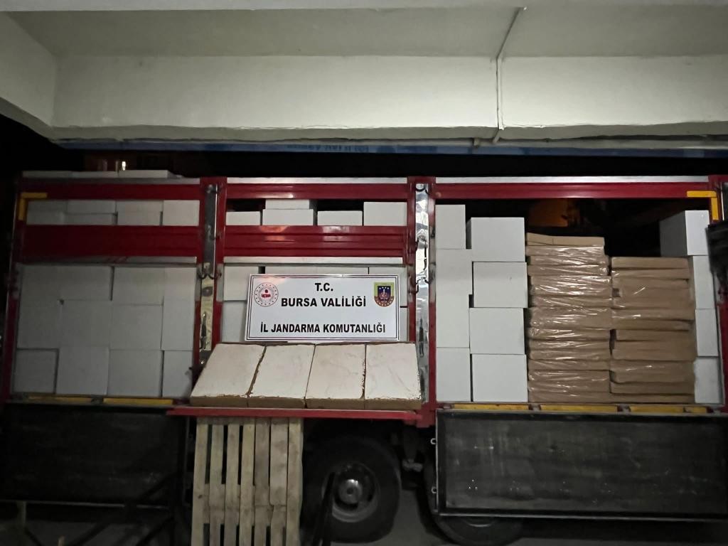 Bursa’da ele geçirildi! 3 milyon 400 bin adet…