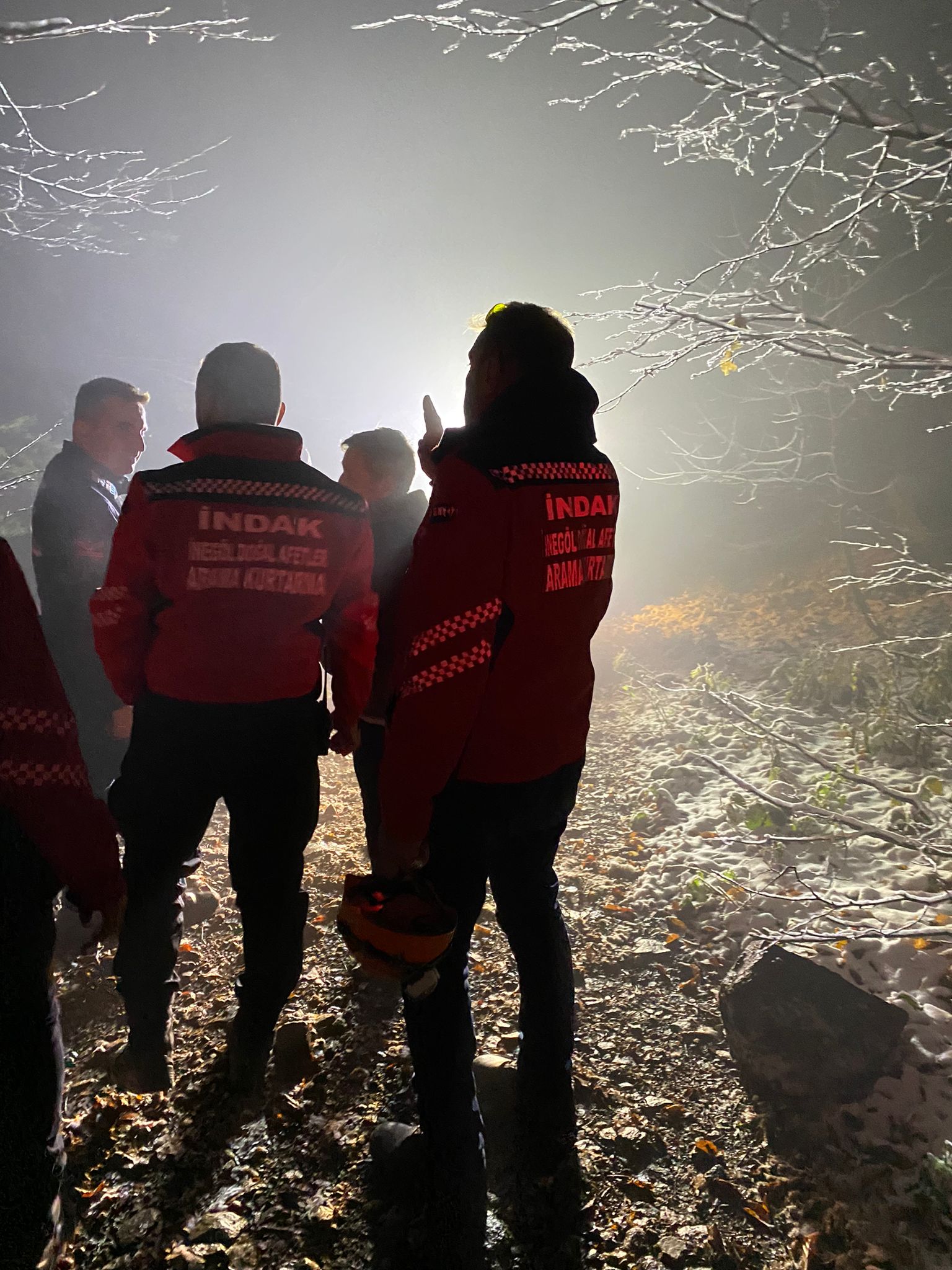 Bursa’da dağda mahsur kalan 5 kişi kurtarıldı!
