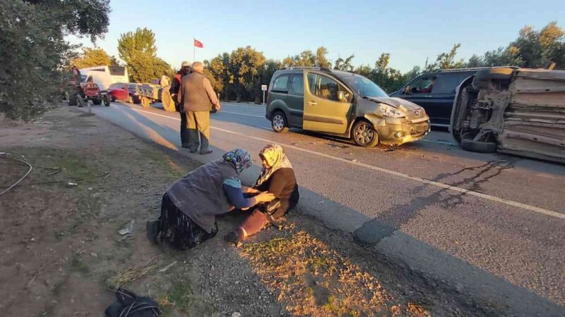 Bursa’da kazayı görüntülemek için olay yerine giden muhabir abisinin kazasıyla