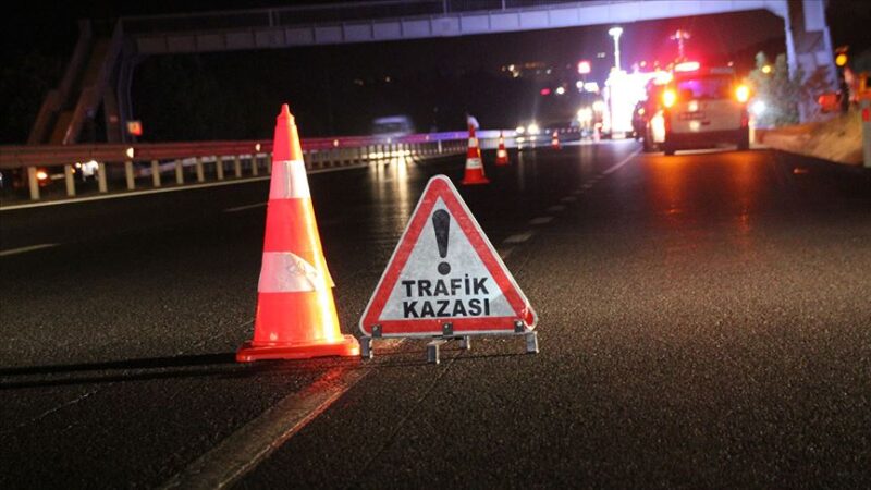 Bursa'nın İnegöl ilçesinde meydana gelen zincirleme trafik kazasında 4 kişi