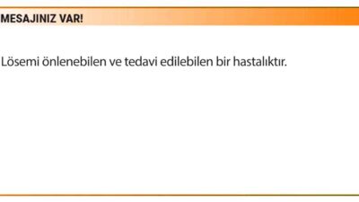 Lösemi farkındalığı için turuncu fatura