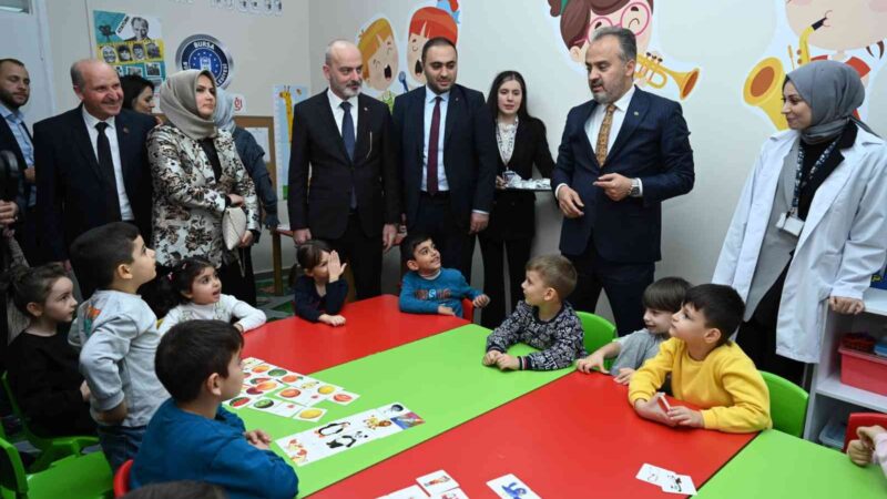 Orhangazi Ana Kucağı yeni yerinde Bursa Büyükşehir Belediyesi’nin okul öncesi eğitimde bir marka haline gelen