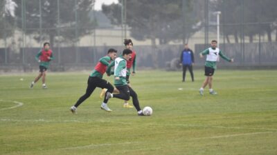 Bursaspor taktik çalıştı