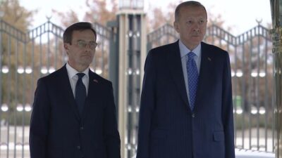 İsveç Başbakanı Beştepe’de