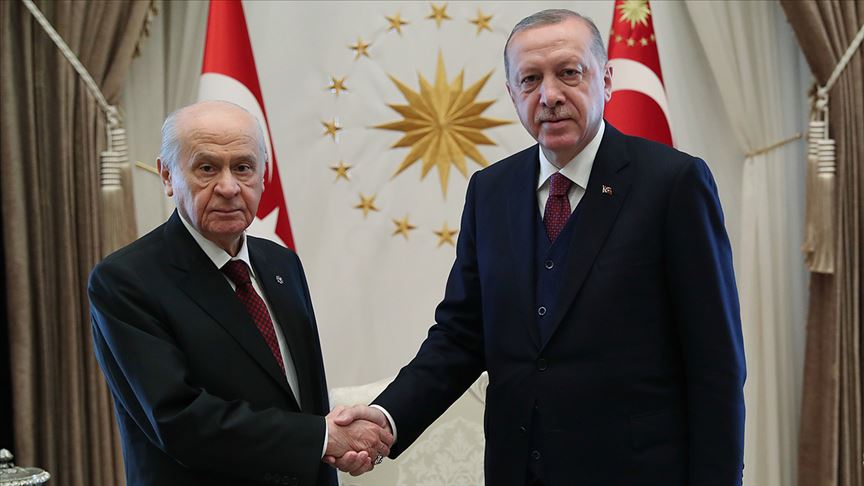 Cumhurbaşkanı Erdoğan, Bahçeli ile görüşecek